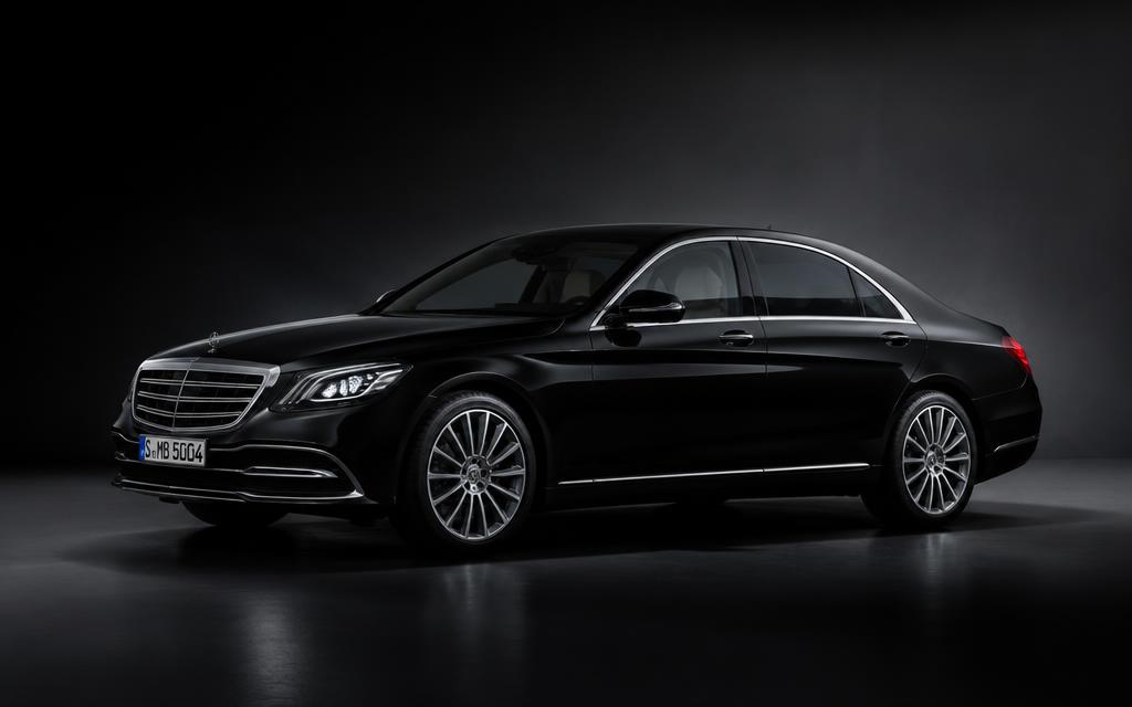 Mercedes-Benz S-Class or comparable exterior view